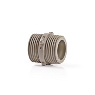NEDIS Spojnica za crijevo 3/4"x3/4" plastična, siva
